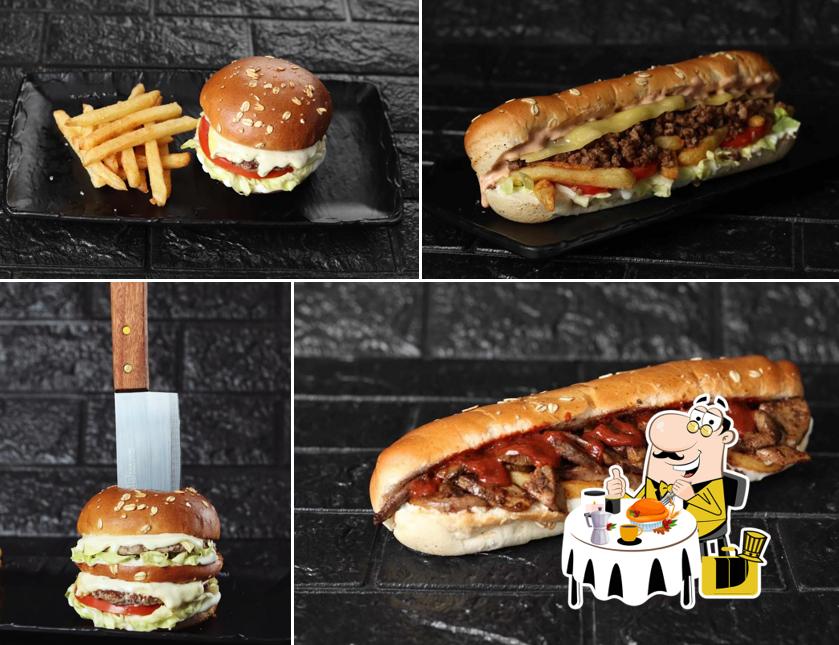 Burger piece