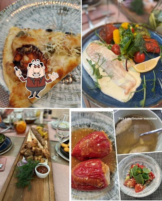 Еда в "Bergamot"