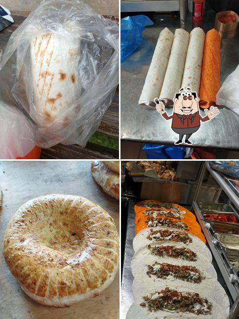 Шаурма выпечка лепешка