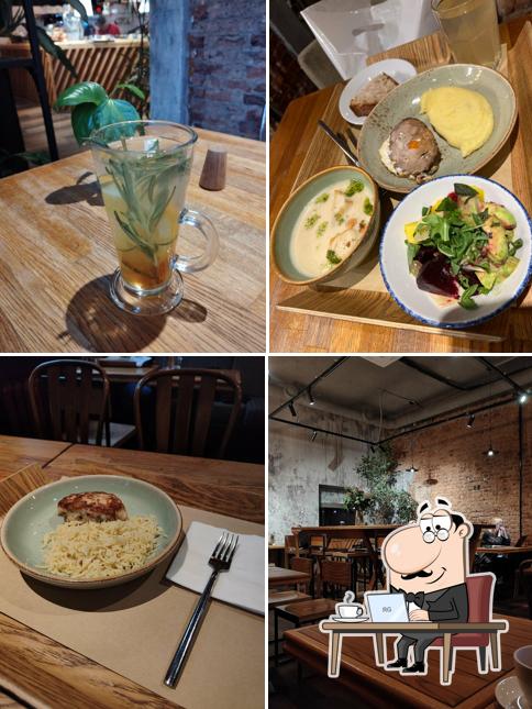 Посмотрите на внутренний интерьер "Фрикаделек"