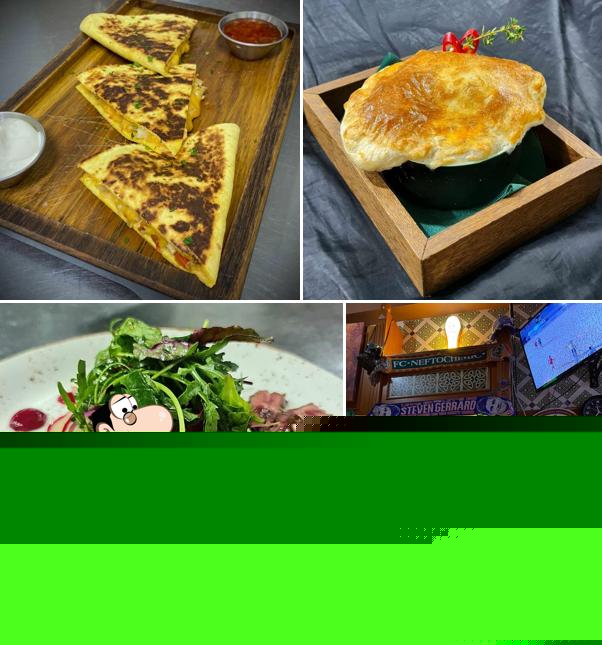 Блюда в "Патрике Пабе"