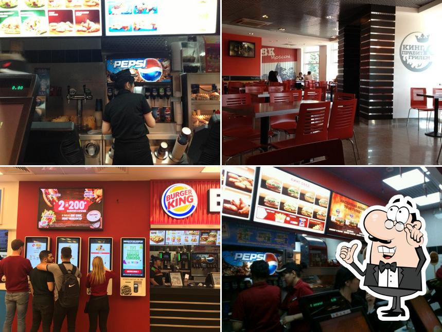 Интерьер "Бургер Кинг"