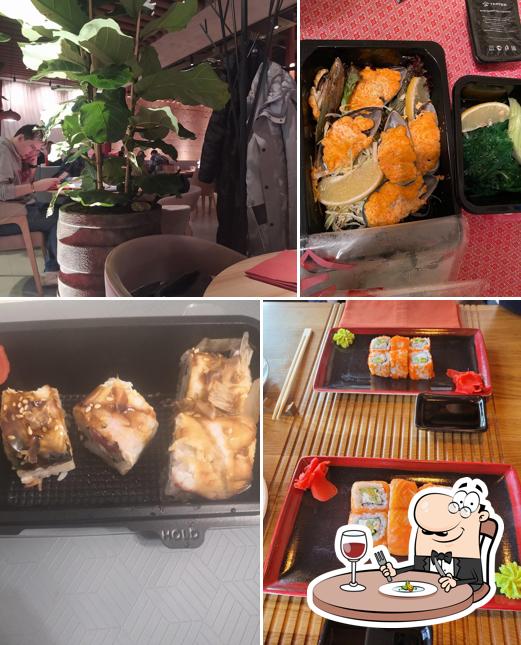 Еда в "Тануки"