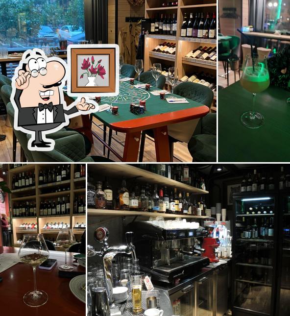 Посмотрите на внутренний интерьер "Байки"