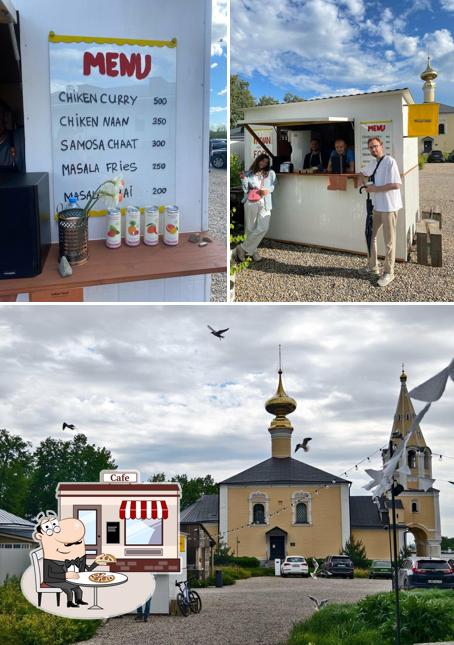 Посмотрите, как "Curry Boys" выглядит снаружи