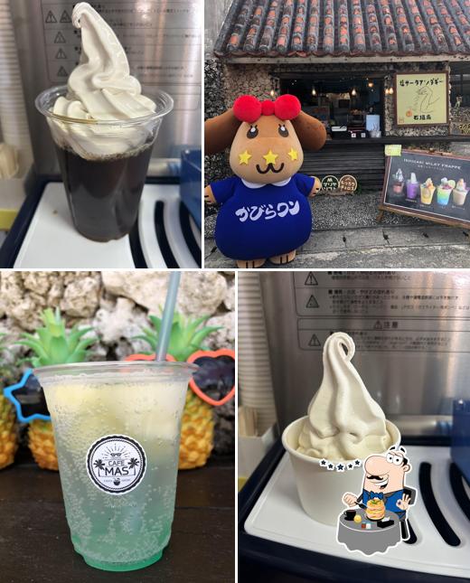 Ishigakijima Shio Sata Andagi to Maria Soft Tropical Cafe MAS