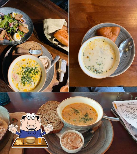 Клэм-чаудер в "Люблине"