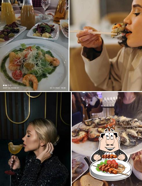 Блюда в "The Bird"