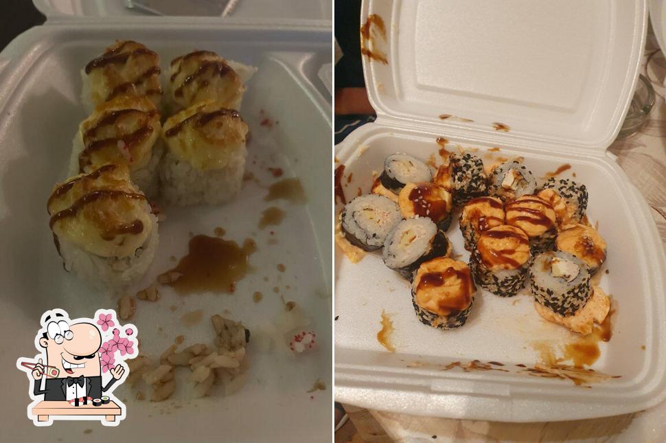 Закажите разные виды суши