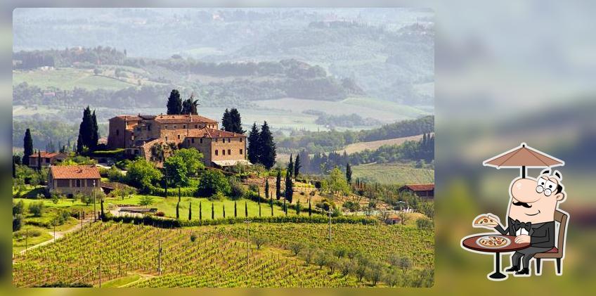 Bistro 'El Tetto Rosso' Fictief