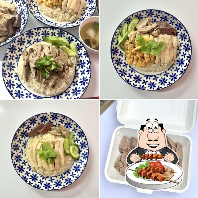 เจ๊แดง ข้าวมันไก่สะโพกนุ่ม