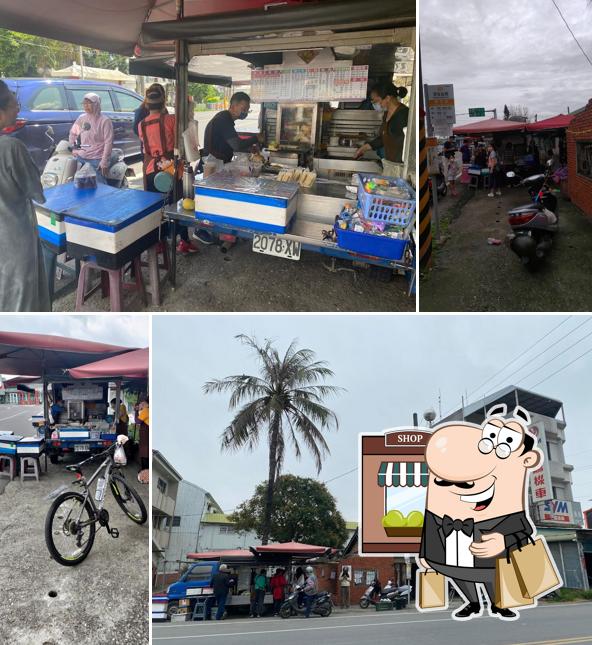 頂長短樹站牌早餐車
