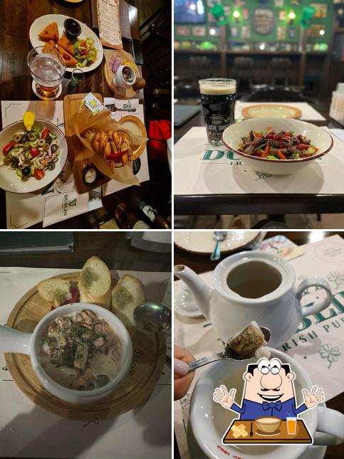 Улитки в "Ирландском пабе Dublin"