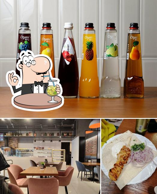 В Kazan Kebab есть напитки, внутреннее оформление и многое другое