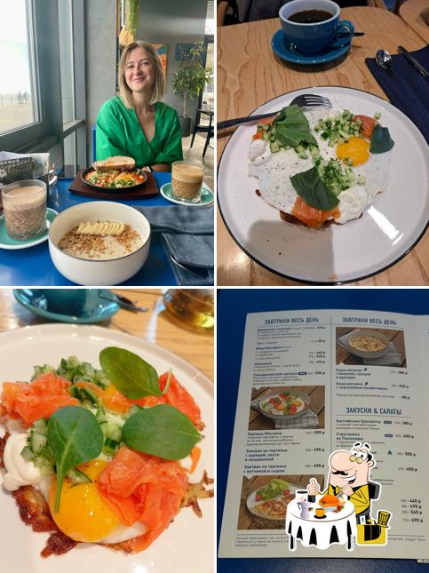 Еда в "Port-o-Coffee"