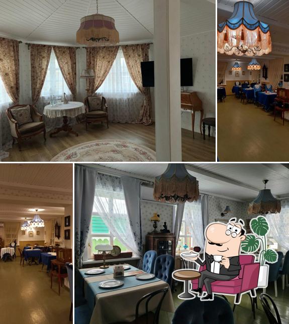 Посмотрите на внутренний интерьер "Генеральская дача"