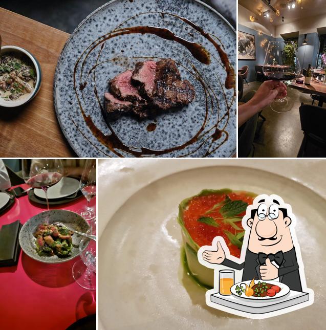 Еда в "Max's beef for money"