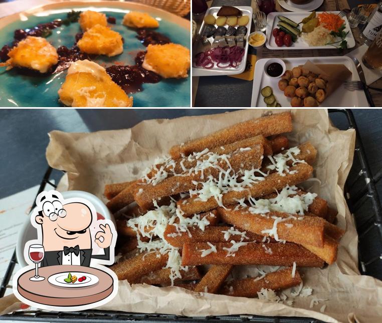 Еда в "SПБ - Сети пивных баров"