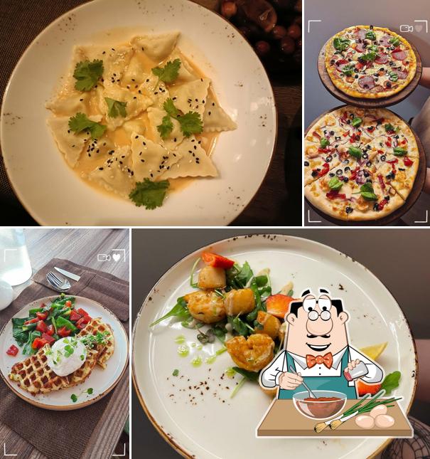 Равиоли в "Macaron"