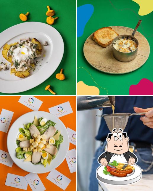 Блюда в "Гастроцентре Зарядье"