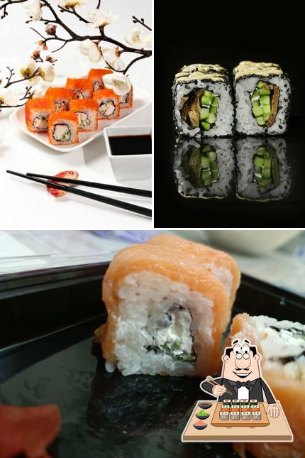 В "Sushibox" подают суши и роллы