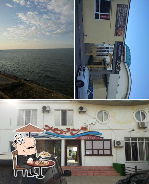 Посмотрите, как "Хазар" выглядит снаружи