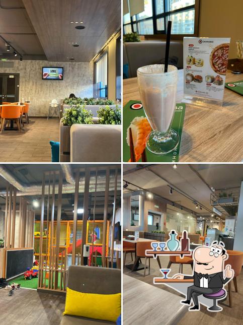 Посмотрите на внутренний интерьер "Окинавы"