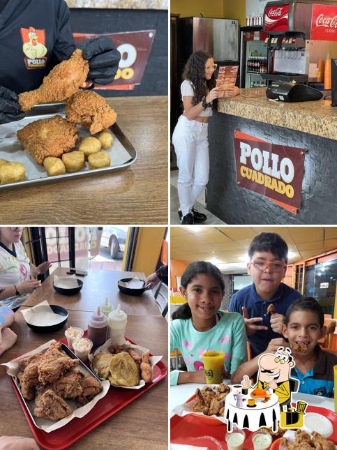 Pollo cuadrado