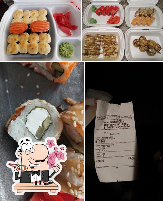 Побалуйте себя суши в "Суши Wok"