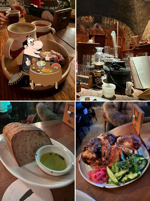 Свиные отбивные в "The Black Swan"