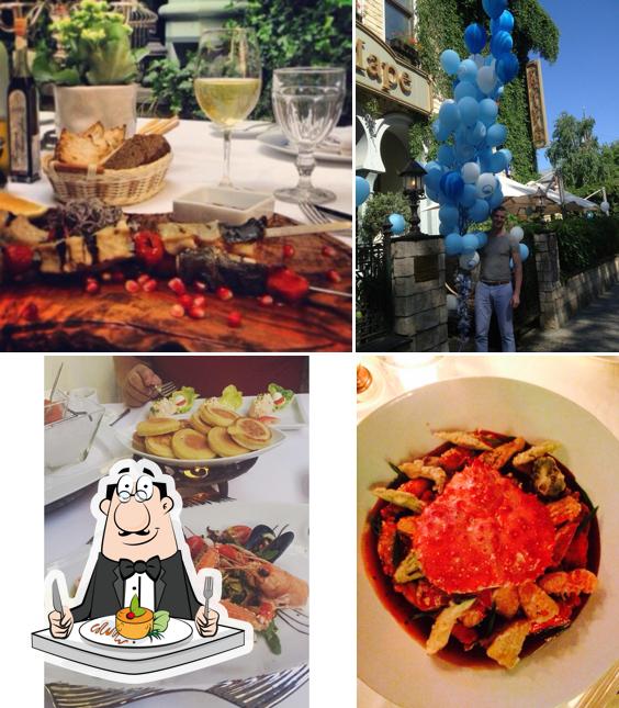 Блюда в "Ла Маре"