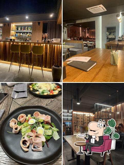 Посмотрите на внутренний интерьер "Мустанга"