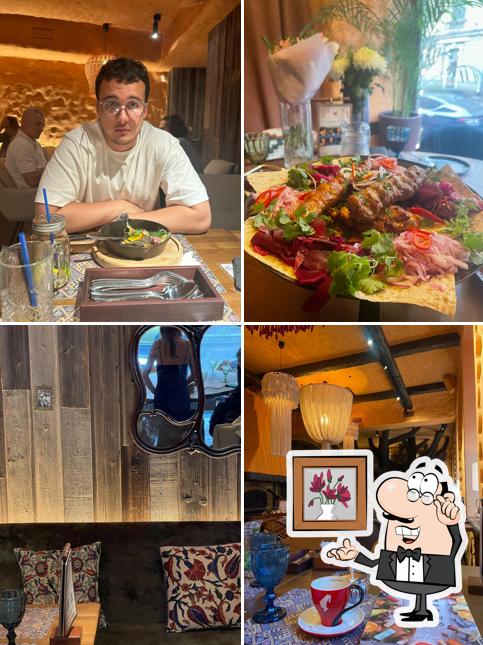 Интерьер "ДеДа Хинкали"