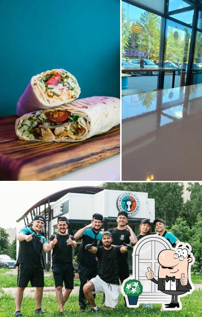 Посмотрите, как "Shaurma City" выглядит снаружи