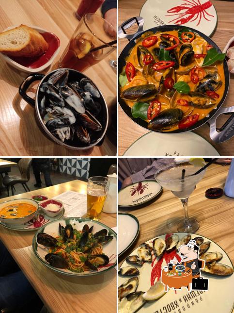 Моллюски в "Раковарне "Клешни и Хвосты""