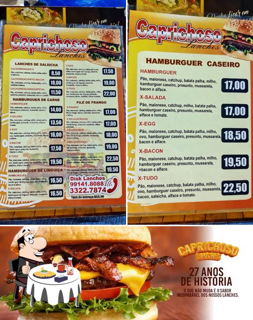 CAPRICHOSO LANCHES