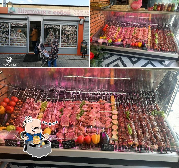 Шашлык на углях