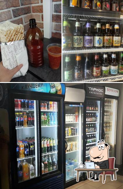 Внутреннее оформление и напитки - все это можно увидеть на этом снимке из Гриль & Бир