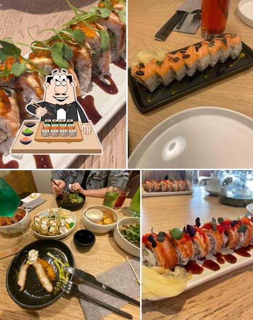 Закажите разные сеты суши