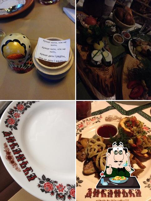 Еда в "Диканьке"