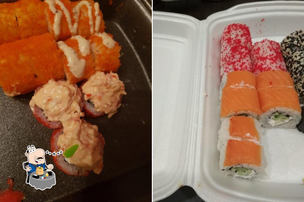 Блюда в "Суши Wok"