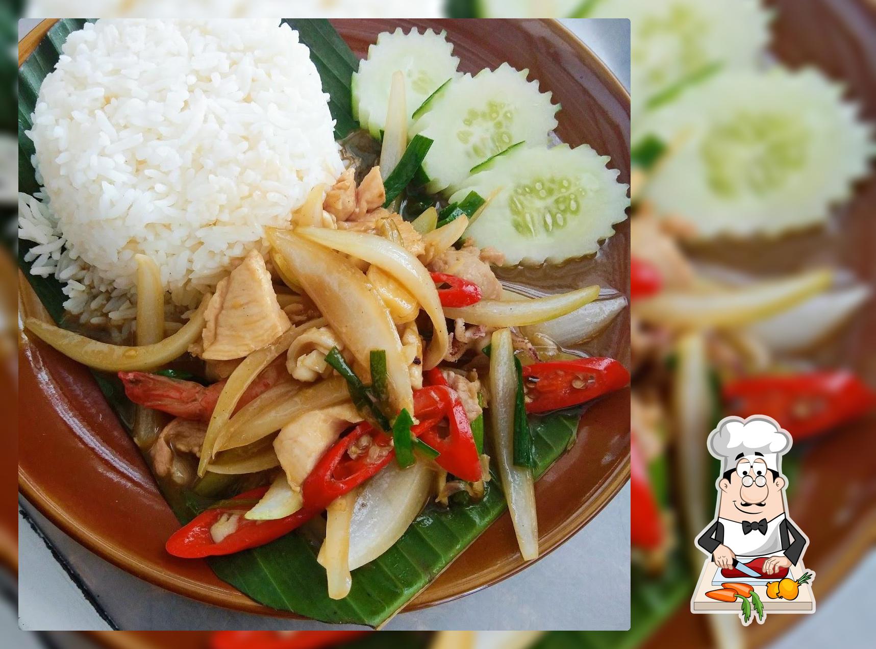 ขนมจีนจี้หนู อาหารตามสั่ง ภูเก็ต