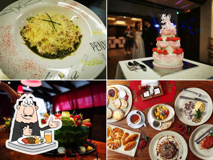 Еда в "Club Le Chateau банкетный зал"