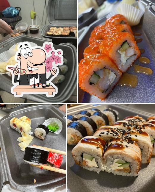 Отведайте разные виды суши