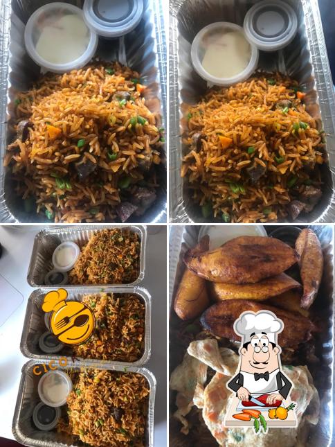 Cico kitchen (Gizzard Jollof)