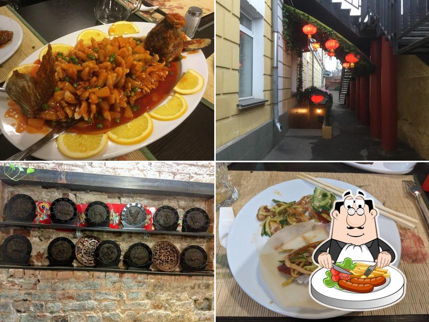 Еда в "Китайском ресторане"