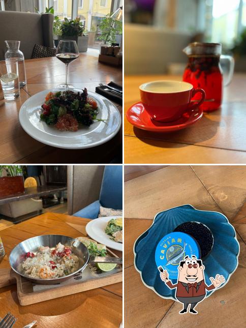 Севиче в "Лососе и кофе"