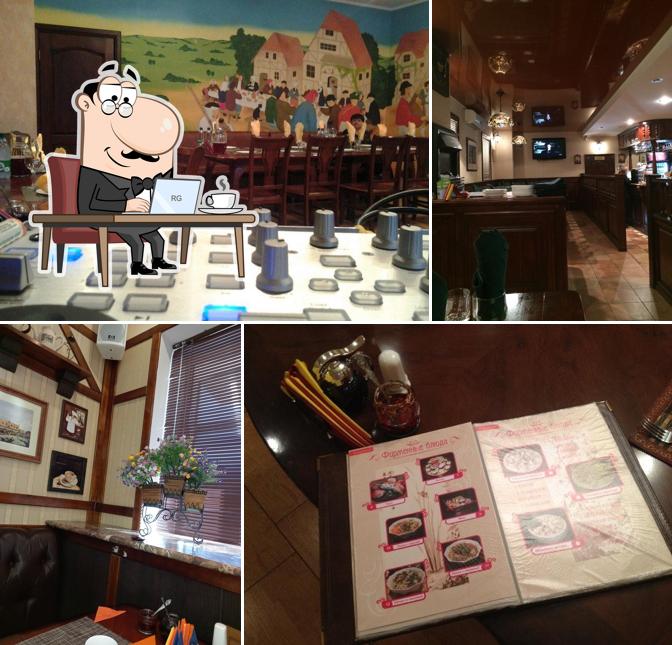 Посмотрите на внутренний интерьер "Кита-Чена"