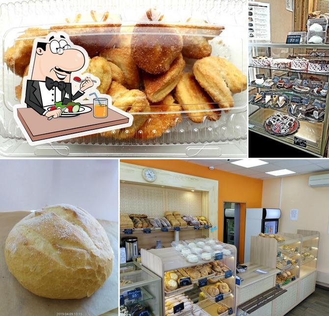 Еда в "Машенька"