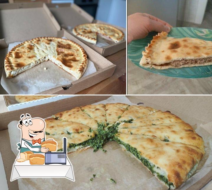 Чесночный хлеб в "Волшебный пекарь"